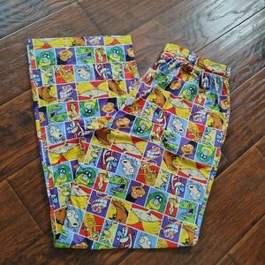 Nickelodeon Cartoon Character Pajama Pants - Multicolor